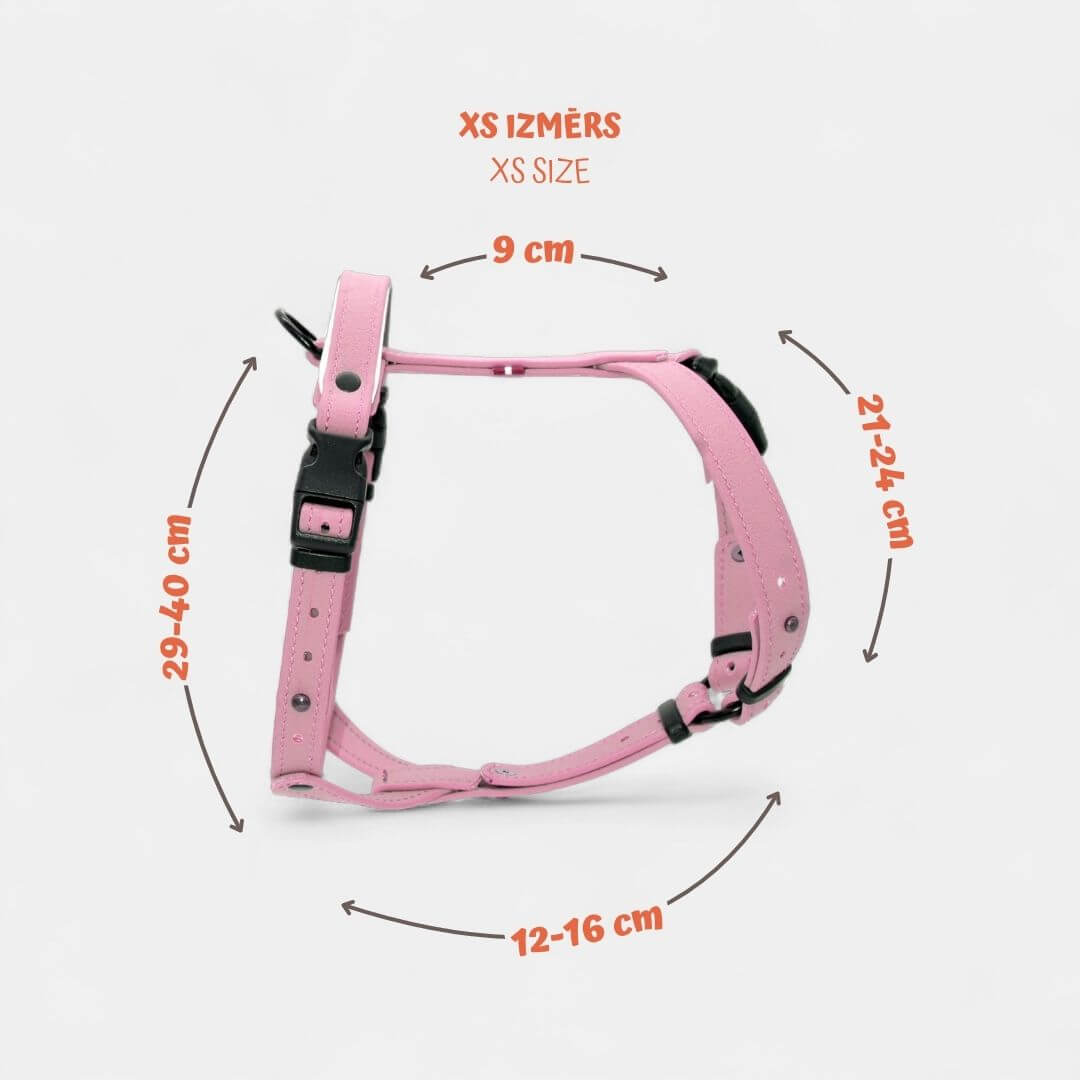 EasyFit anatomiski pareizi - ūdensdroši iemaukti suņiem - Rozā