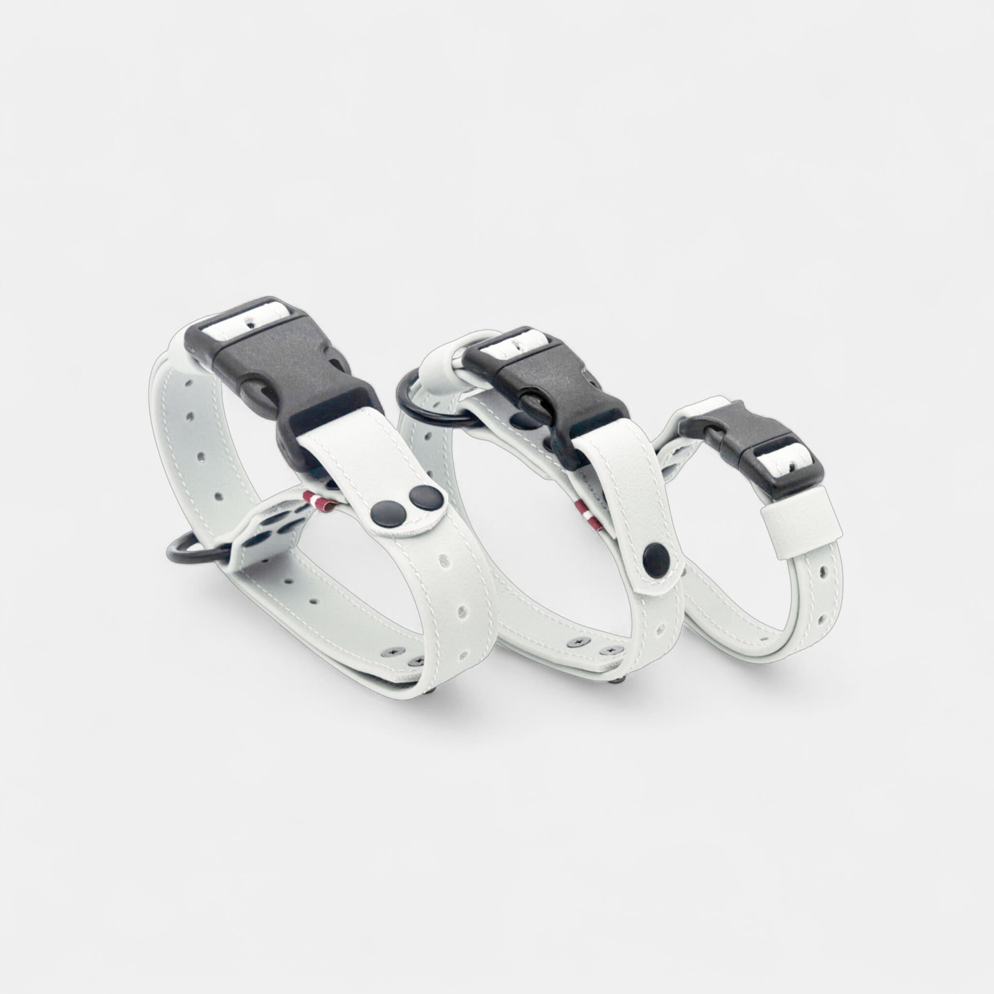 EasyFit waterproof collar for dogs - White