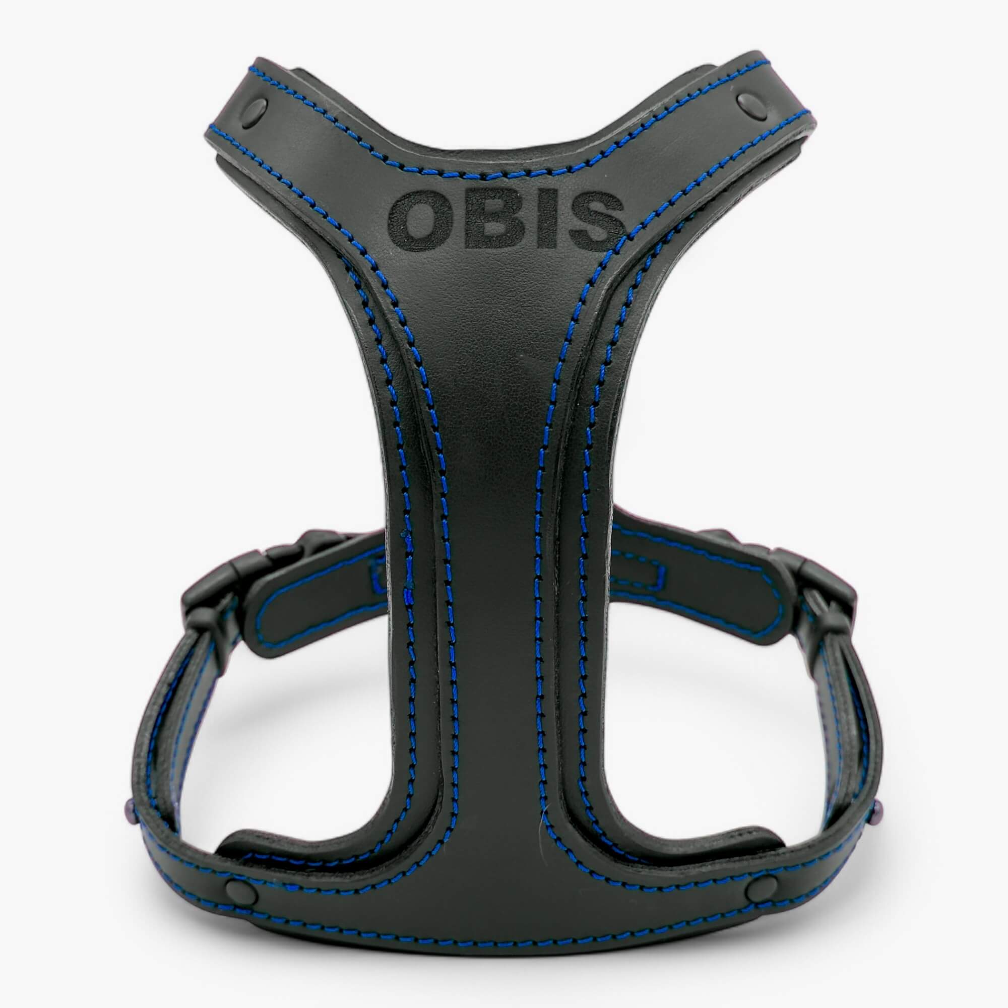 Obi-luxe leather dog harness